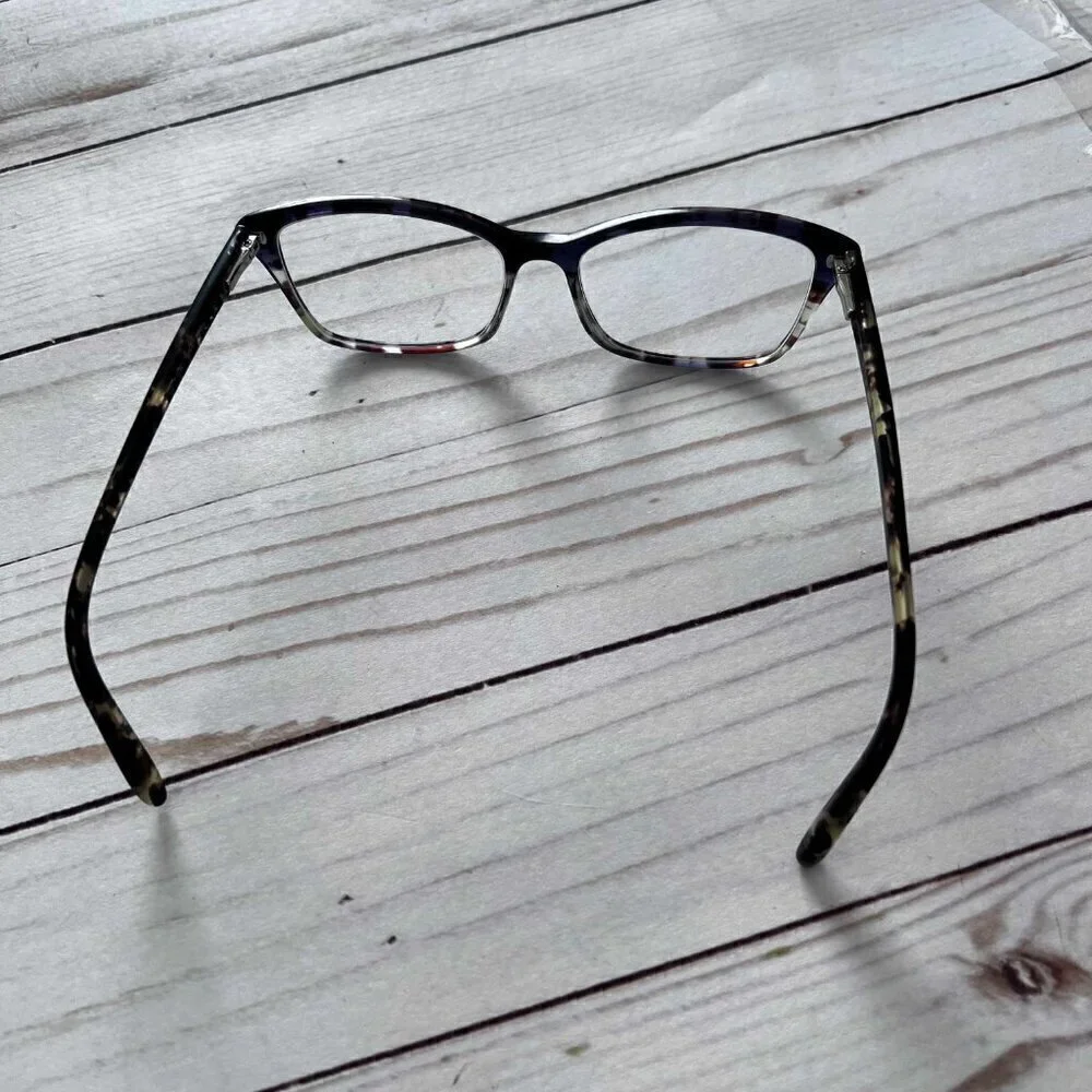 Verawang Tortoise Wayfarer Eyeglasses One Size